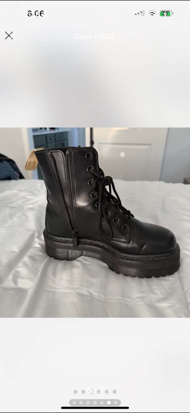 Dr. Martens Vegan Jadon II Mono Platform Boots